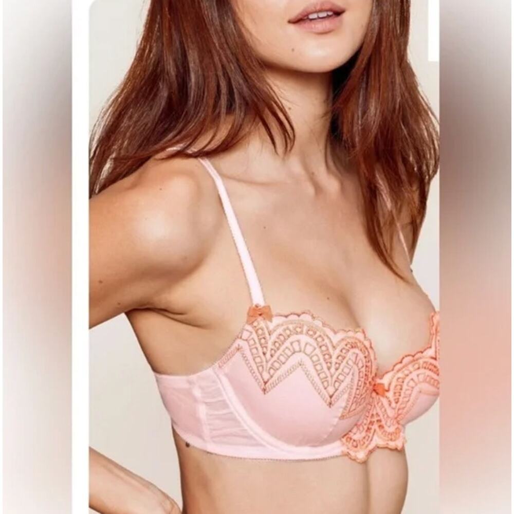 Adore Me Carelle Contour Pink Demi Bra Size‎ 34B NWT - Picture 4 of 4